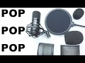 Which pop filter is best? Foam vs metal mesh vs nylon popper stopper - Stellar X2 PRELIMINARY TEST