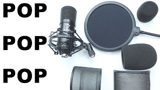 Which Pop Filter Is Best? Foam Vs Metal Mesh Vs Nylon Popper Stopper - Stellar X2 Preliminary Test