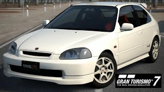 Race with 285hp Old Car - Honda Civic Type R (EK) &#39;98 | Gran Turismo 7 (PS5)