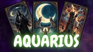AQUARIUS 911 EMERGENCY😱 DANGER! SOMETHING SERIOUS & DANGEROUS IS HAPPENING..! LOVE TAROT