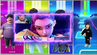 Kpop demon hunters 🎧 Coffin dance 💥 Tiles hop EDM RUSH 🎼 screenshot 4