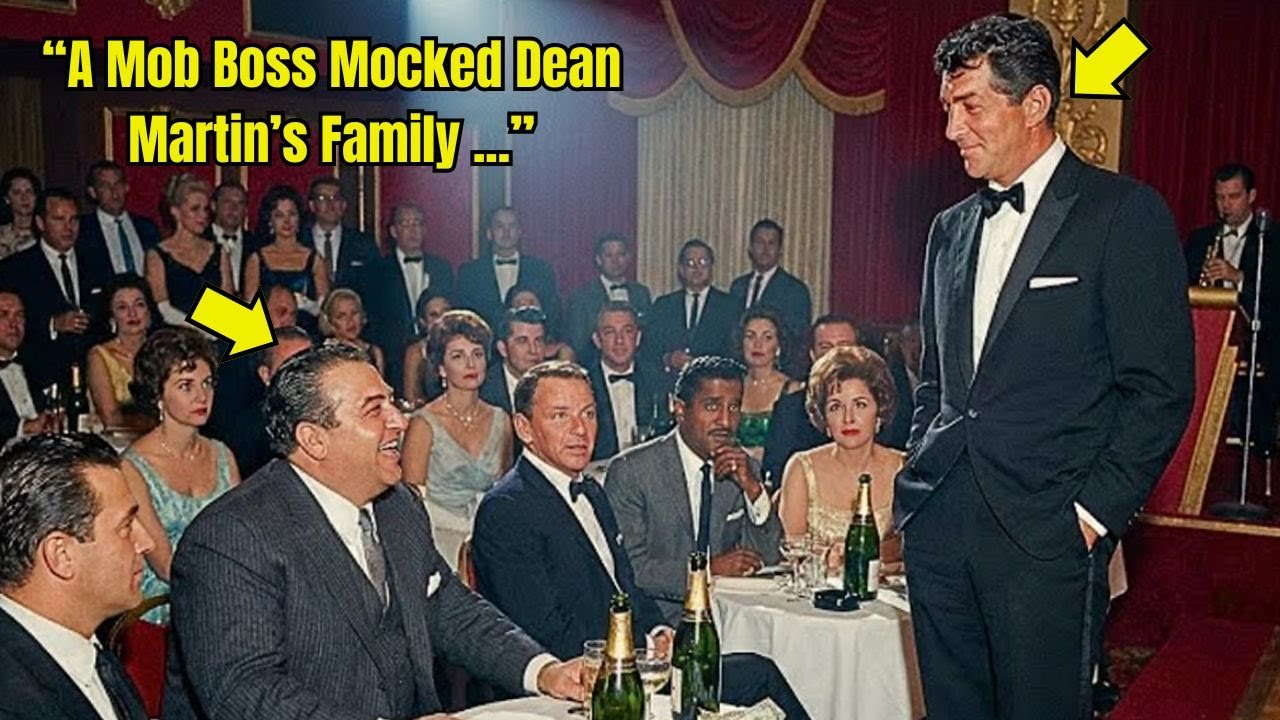 A Mob Boss Crossed the Line With Dean Martin — The Room Was Never the Same
