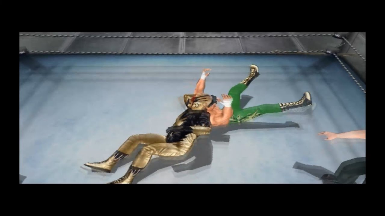 Wrestlemania XIX (NINTENDO GAMECUBE) GolDust vs Eddie vs GoldBerg  vs Rikishi