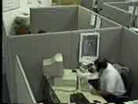 Bad Day in the Office - Actuall CCTV Footage