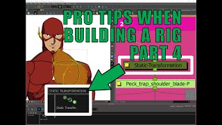 Pro Tips when building a rig in Toon Boom harmony Part 4 (The Flash)