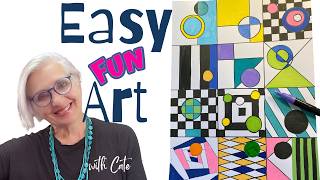 Transformer des formes simples en œuvres d'art abstraites époustouflantes screenshot 1