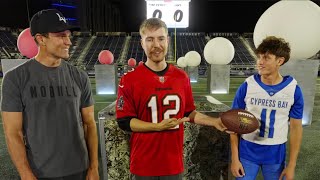 Beat Tom Brady and win @1000,000  @mr beast  challenges 