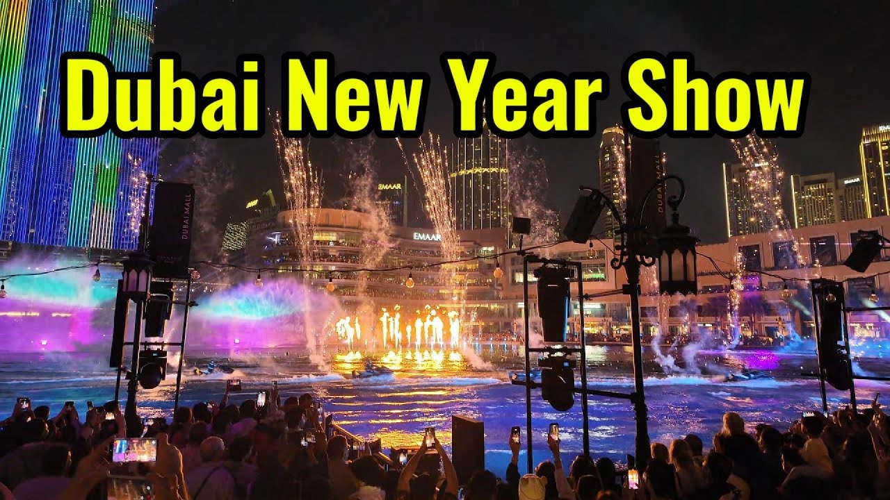 Dubai Mall I New Year Show Program I Walking Tour