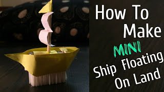 How To Make Vibration Ship | How To Make brushbot | DIY Science Toy