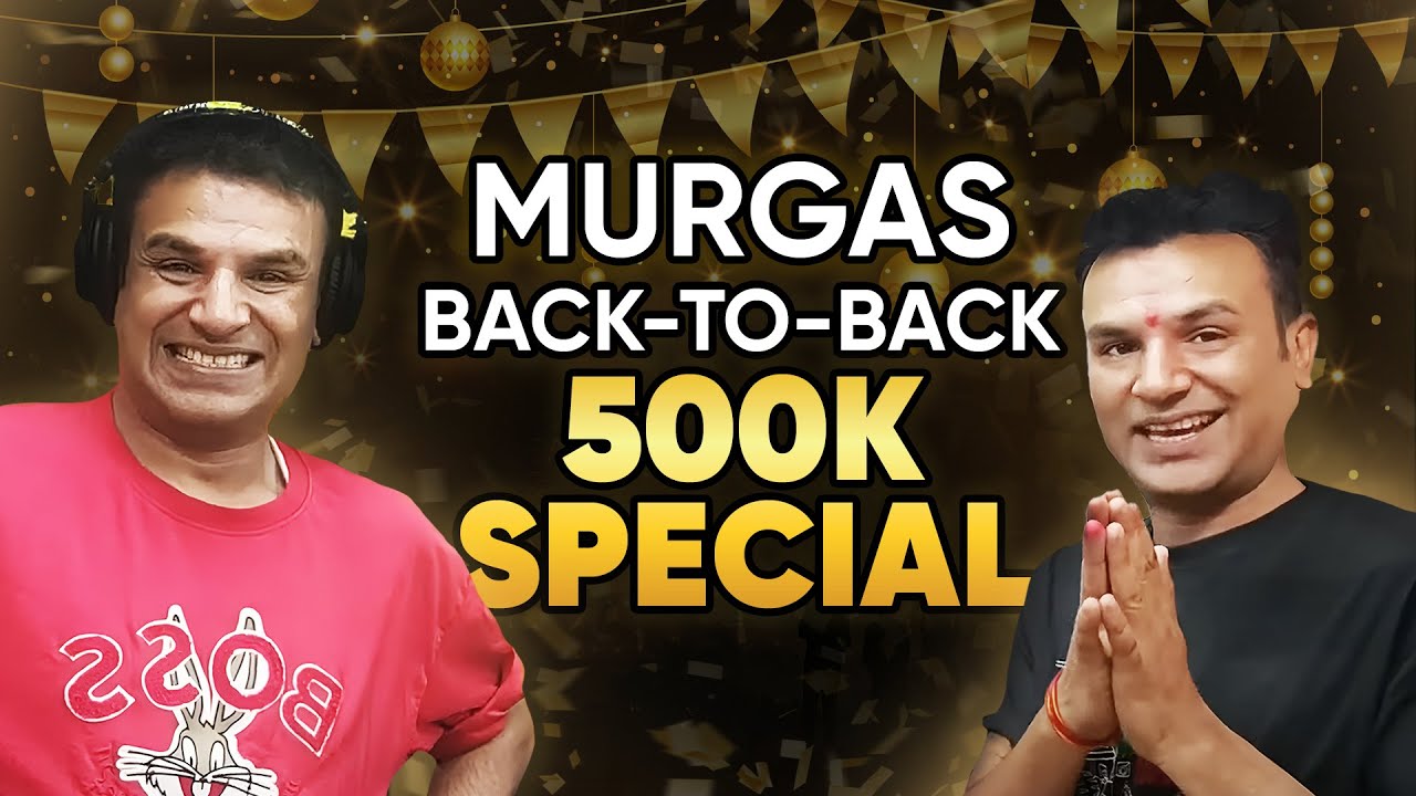 Murgas Back To Back | 500K Special | Pak Pak Deepak | Mirchi Punjabi