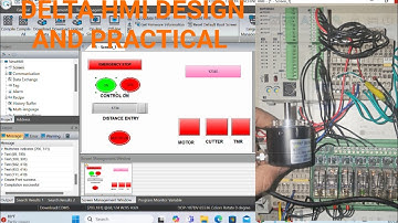 Delta PLC and HMI programming for automatic cutter machine(part 3)