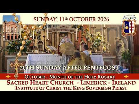 Sunday, 11 October 2026 - 20th Sunday after Pentecost