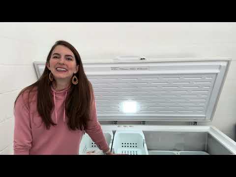 Review of GE Deep Freezer | Garage Chest Refrigerator