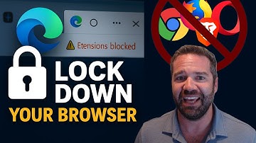 Neem de controle over uw browsers: vergrendel extensies, blokkeer Chrome en beveilig Edge