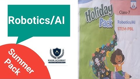 Class 7 Summer Pack | Robotics AI STEM PBL | Allied |