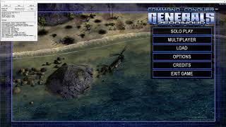 Command and Conquer Generals Zero Hour: Script Debugger in action