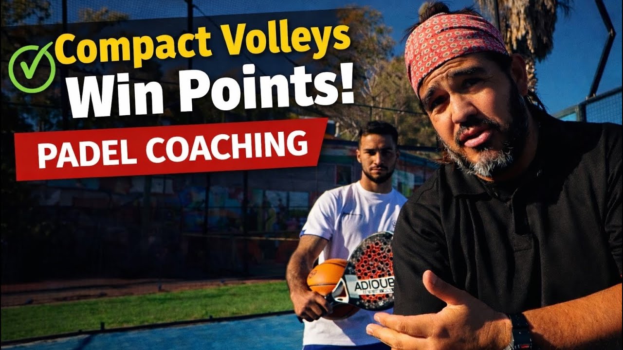 Padel Volley Technique with Coach Gabo | Control Beats Power
