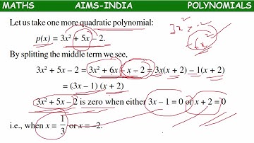10TH GRADE || MATHS || POLYNOMIALS || PART 04