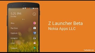 Z Launcher Beta Noka Apps Llc screenshot 1