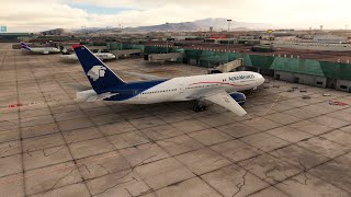 Lima  Buenos Aires  Aeromexico Ops  Pmdg 777200er  Spjc  Saez  Ivao World Tour msfs2020