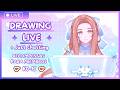 【¡STREAM DE DIBUJO!】Just chatting + ¡RECOMPENSAS miembro de KO-FI!【Marina Kisaragi】