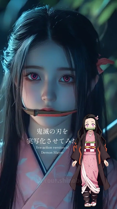 Live action version of demon slayer😍#demonslayer #kimetsunoyaiba #shinobu #tanjiro #rengoku #shorts
