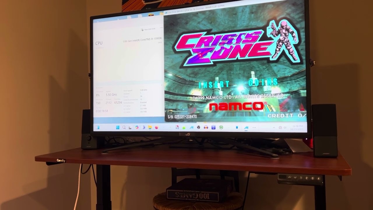 Crisis Zone Mame - Minor Performance Improvements (Namco System 23)
