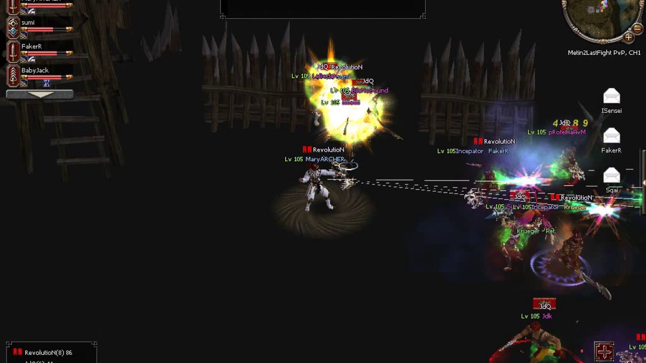 Metin2 last fight - RevolutioN vs JdQ