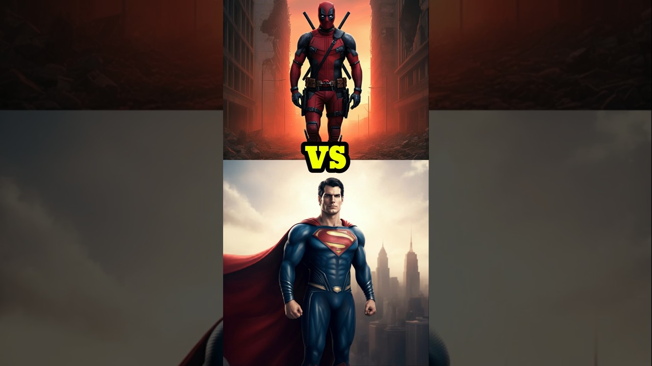 Deadpool vs Batman vs Superman (Spiderman, Wonder Women, Hulk, The Flash, Thor, Joker)