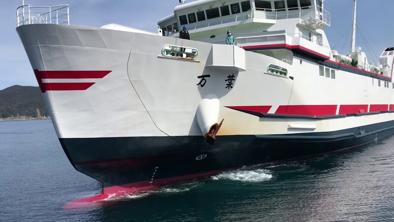 フェリー接岸＠奈良尾港（上五島）