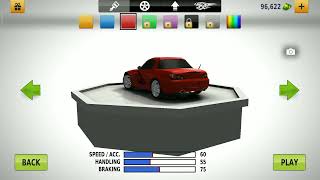 View My Dark Red Honda S2000 3,0L Turbo V8 in Traffic Racer screenshot 4