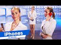 Bei diesen iPhones kann Monika zwischen drei Farben wählen | @PEARL-TV Juli 2024