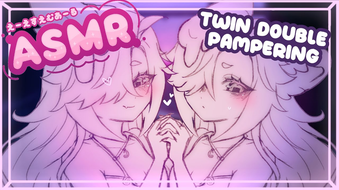 【ASMR】Twins pamper you together! Double care 💕