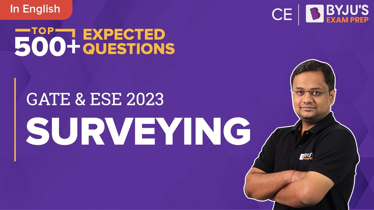 Surveying GATE MCQs | ESE & GATE 2023 Civil Engineering (CE) Exam ...