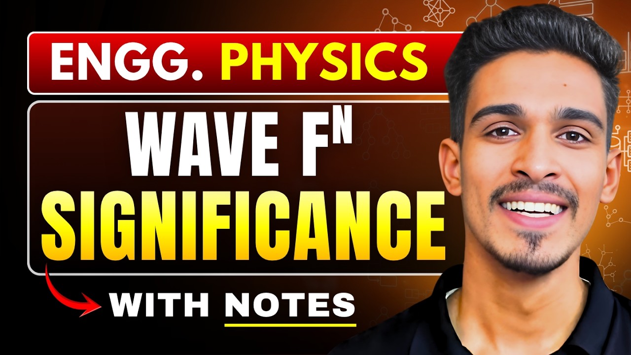 Lec 3 | Wave Function & it's Significance | Quantum Mechanics ...
