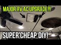 Major RV Air Conditioner Upgrade and Improvement for under $35!