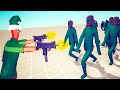 TABS - Santa's ELVES vs CHRISTMAS ZOMBIE APOCALYPSE in Totally Accurate Battle Simulator