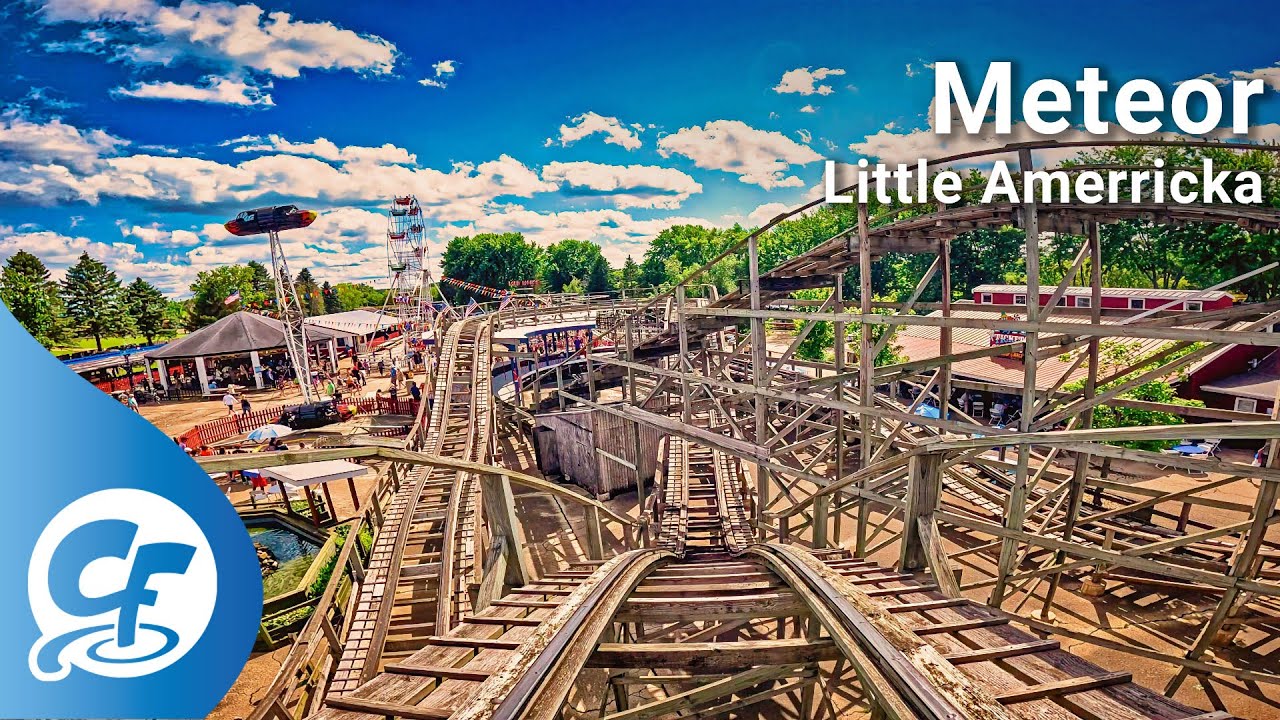 Meteor front seat on-ride 5K POV @60fps Little Amerricka America