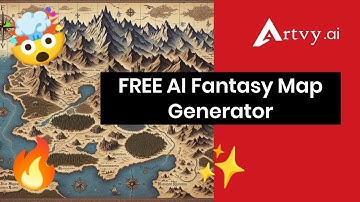 FREE AI Fantasy Map Generator - Deepart - Midjourney - Flux