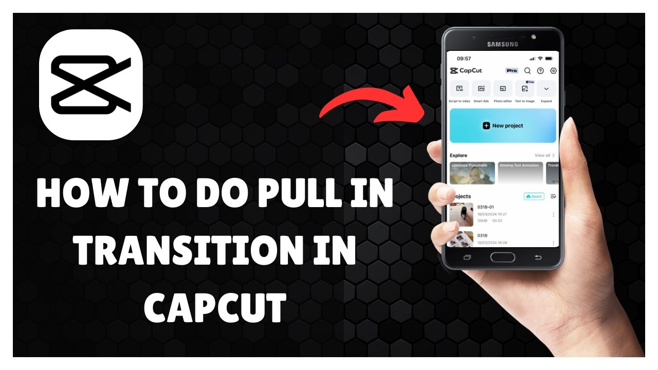 CAPCUT TRANSITION PULL IN TUTORIAL (2025) - YouTube