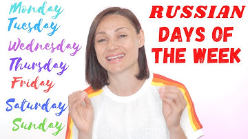 Learn Russian Days of the Week in 5 minutes!
