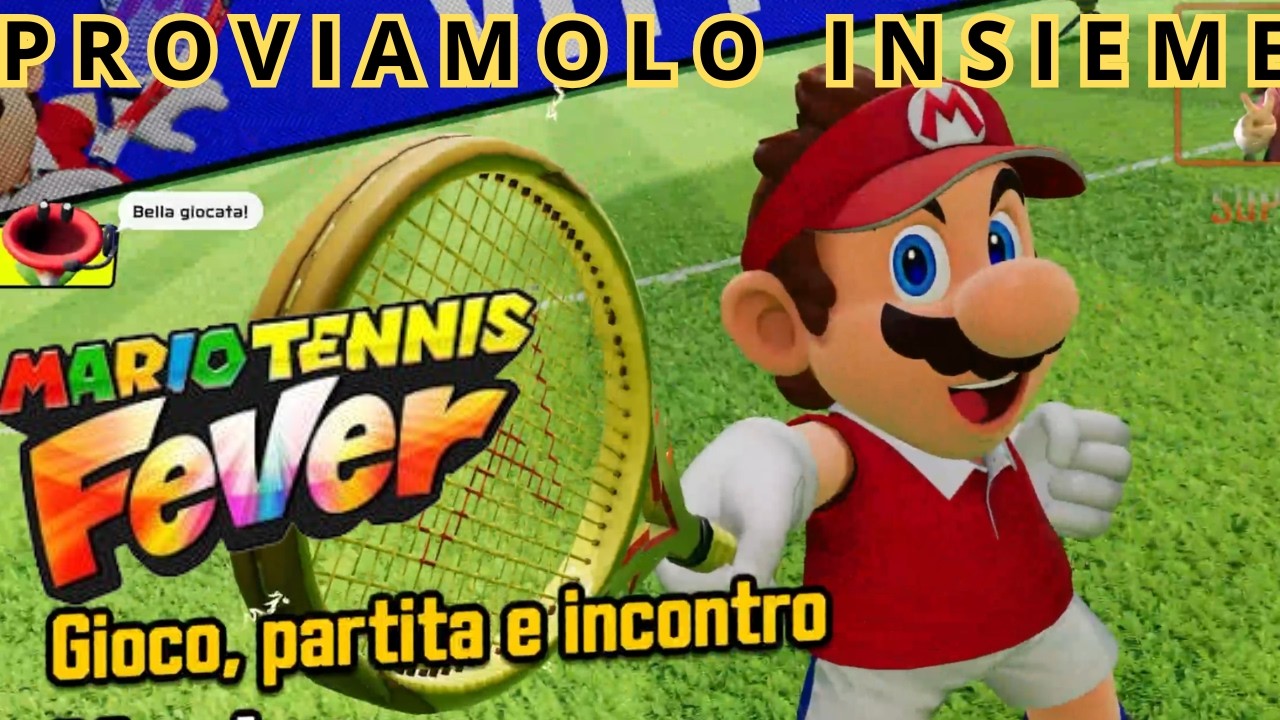 MARIO TENNIS FEVER GAMEPLAY NINTENDO SWITCH 2