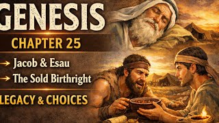 Genesis 25 Explained | Jacob & Esau, The Sold Birthright, and God’s Plan