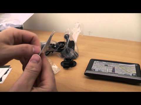 Garmin Nuvi 2548LMT-D sat nav unboxing