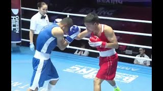 Казах зарубился с лучшим боксером Узбекистана на чемпионате Азии