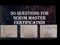 Top 50 Scrum Master certification questions, Professional Scrum Master (PSM) Certification questions