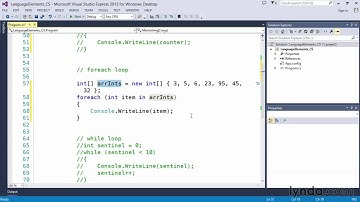 03 04 Building foreach loops