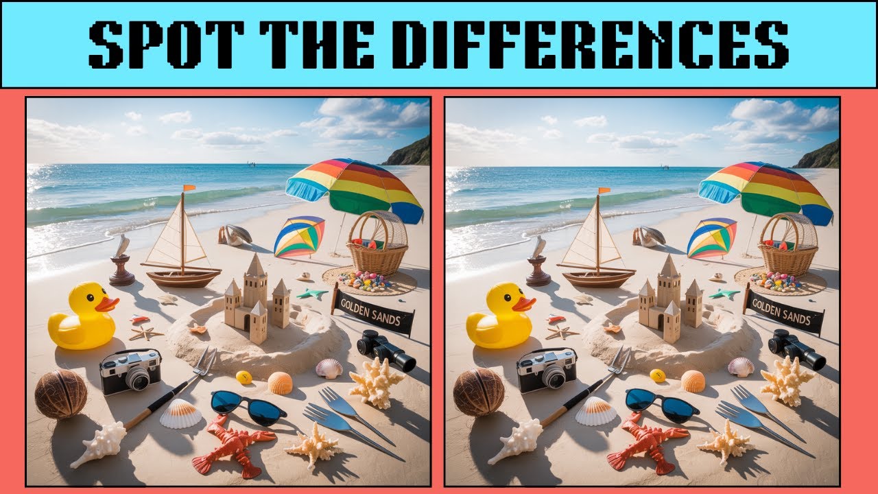 Can You Spot All 6 Differences in 30 Seconds? 🔍 | Spot the Difference ...