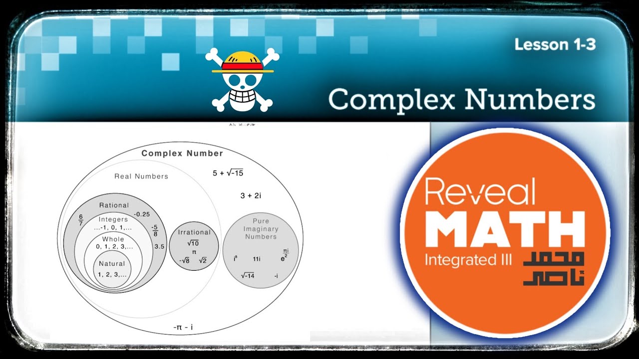 Walker Math Level 3 Complex Numbers Reveal math integrated 3 - L 1 - 3 Complex Numbers - YouTube