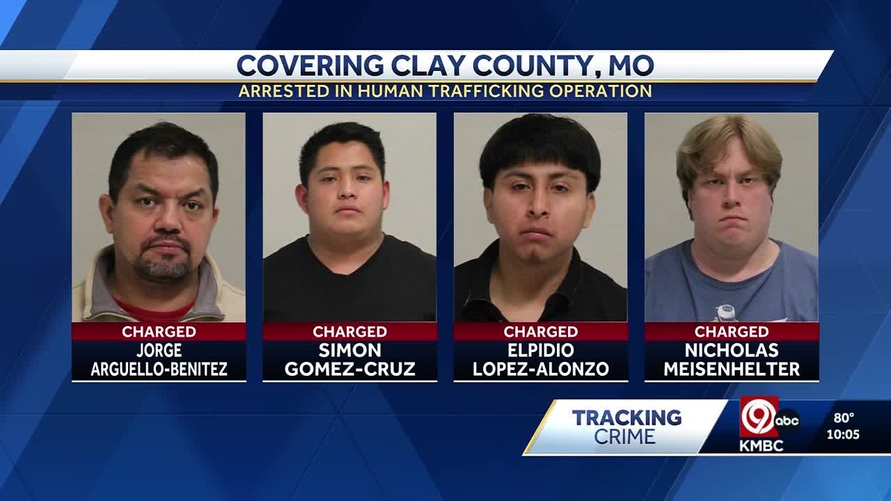 Undercover operation leads to seven sex trafficking arrests in Clay County